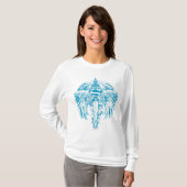 Supergirl Blue Wings T-Shirt (Vorne ganz)