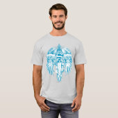 Supergirl Blue Wings T-Shirt (Vorne ganz)