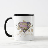 Supergirl Blumen Tasse (Links)