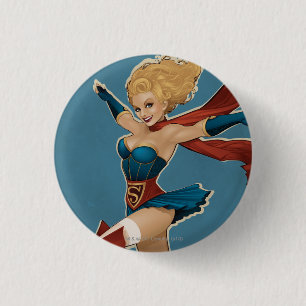 Supergirl Bombshell Button