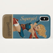 Supergirl Bombshell Case-Mate iPhone Hülle (Rückseite (Horizontal))
