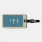 Supergirl Bombshell Gepäckanhänger (Rückseite horizontal)