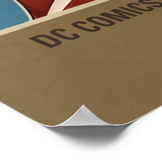 Supergirl Bombshell Poster (Ecke)