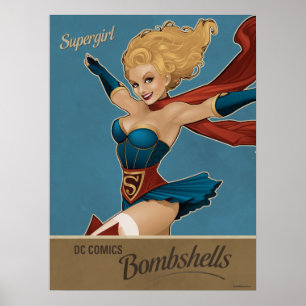 Supergirl Bombshell Poster