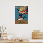 Supergirl Bombshell Poster (Küche)