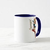 Supergirl Bombshell Tasse (VorderseiteRechts)