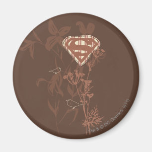 Supergirl Brown Bird Magnet