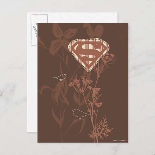 Supergirl Brown Bird Postkarte (Vorne/Hinten)