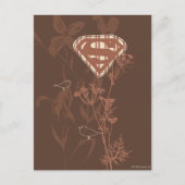 Supergirl Brown Bird Postkarte (Vorderseite)