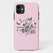 Supergirl Butterflies Case-Mate iPhone Hülle (Rückseite)