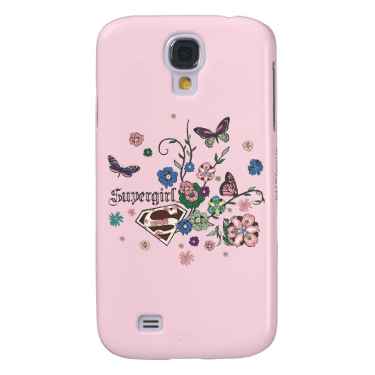 Supergirl Butterflies Case-Mate Samsung Galaxy Hülle (Rückseite)