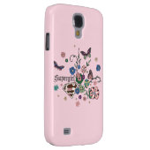 Supergirl Butterflies Case-Mate Samsung Galaxy Hülle (Rückseite/rechts)