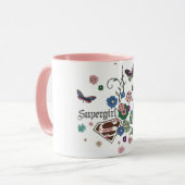 Supergirl Butterflies Tasse (Vorderseite Links)