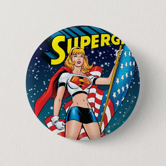 Supergirl Button (Vorderseite)