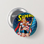 Supergirl Button (Vorne & Hinten)