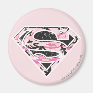 Supergirl Camouflage Logo Magnet