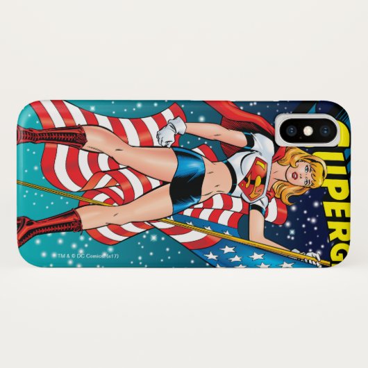 Supergirl Case-Mate iPhone Hülle (Rückseite (Horizontal))