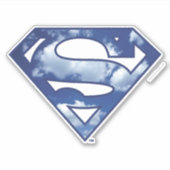 Supergirl Cloud Logo Aufkleber (Vorderseite)