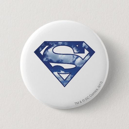 Supergirl Cloud Logo Button (Vorderseite)