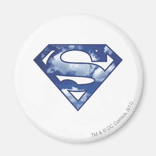 Supergirl Cloud Logo Magnet (Vorne)