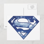 Supergirl Cloud Logo Postkarte (Vorne/Hinten)