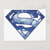 Supergirl Cloud Logo Postkarte (Vorderseite)