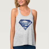 Supergirl Cloud Logo Tank Top (Vorderseite)