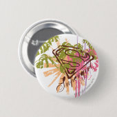 Supergirl Color Splash Button (Vorne & Hinten)