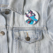 Supergirl Color Splash Pose 1 Button (Beispiel)