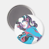 Supergirl Color Splash Pose 1 Magnet (Vorderseite/Rückseite)