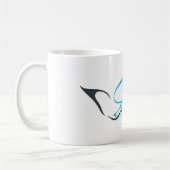 Supergirl Color Splash Pose 2 Kaffeetasse (Links)