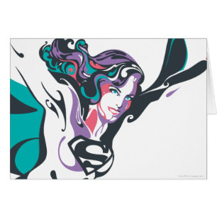 Supergirl Color Splash Pose 3