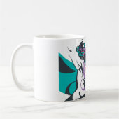 Supergirl Color Splash Pose 3 Kaffeetasse (Links)