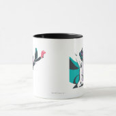 Supergirl Color Splash Pose 3 Tasse (Zentrum)