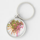 Supergirl Color Splash Schlüsselanhänger (Vorne)