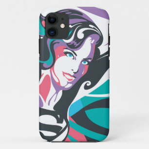 Supergirl Color Splash Swirls 2 Case-Mate iPhone Hülle