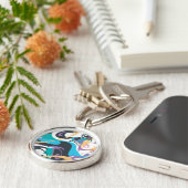 Supergirl Color Splash Wirbel 1 Schlüsselanhänger (Seite)