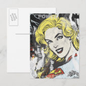 Supergirl Comic Capers 1 Postkarte (Vorne/Hinten)