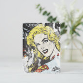 Supergirl Comic Capers 1 Postkarte (Stehend Vorderseite)