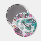 Supergirl Comic Capers Muster 11 Magnet (Vorderseite/Rückseite)