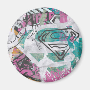 Supergirl Comic Capers Muster 11 Magnet