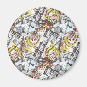 Supergirl Comic Capers Muster 2 Magnet