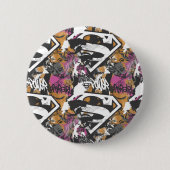 Supergirl Comic Capers Muster 3 Button (Vorderseite)