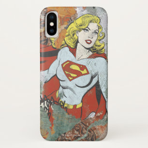 Supergirl Comic Capes 2 iPhone X Hülle