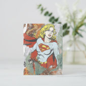 Supergirl Comic Capes 2 Postkarte (Stehend Vorderseite)