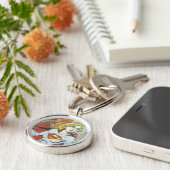 Supergirl Comic Capes 2 Schlüsselanhänger (Seite)