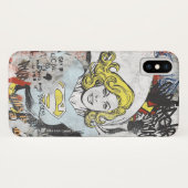 Supergirl Comic Capes 3 Case-Mate iPhone Hülle (Rückseite (Horizontal))