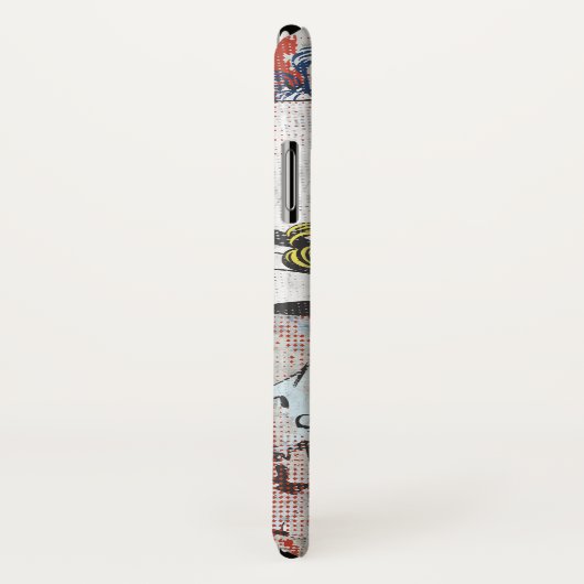 Supergirl Comic Capes 3 Case-Mate iPhone Hülle (Hinten/Rechts)