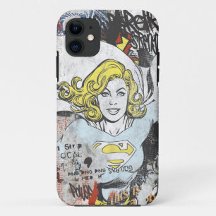 Supergirl Comic Capes 3 iPhone 11 Hülle