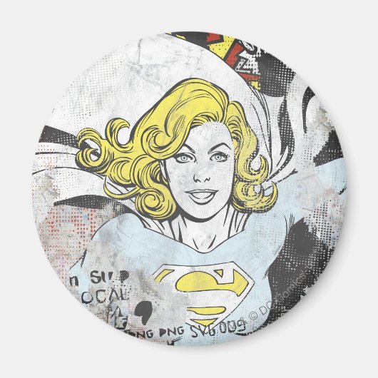 Supergirl Comic Capes 3 Magnet (Vorne)